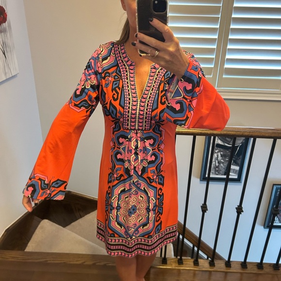 HALE BOB JEWELLED MINI DRESS red/blue/black - Picture 13 of 15